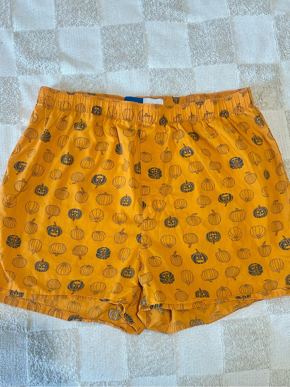 Old Navy Orange Pumpkin-Print Boxer Shorts